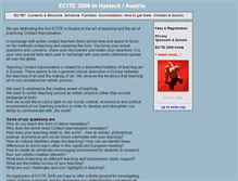 Tablet Screenshot of 2006.ecite.org